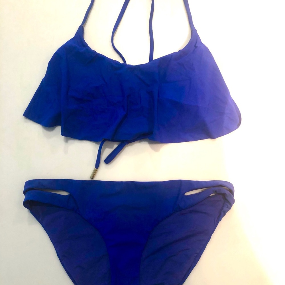 Red Carter Royal Blue Bikini
